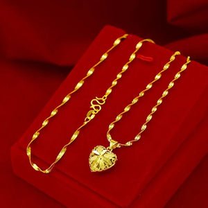 Heart Shaped Memorial Necklace - Image 9