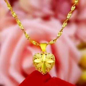 Heart Shaped Memorial Necklace - Image 14