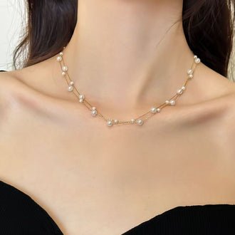 New Love Ball Double Chain Round Bead Bracelet - Image 7