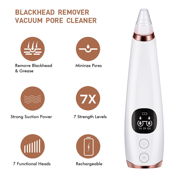 Top Selling Strong Acne Suction Mini Black Dots Point Pore Cleaner Vacuum for Home Use - Image 4
